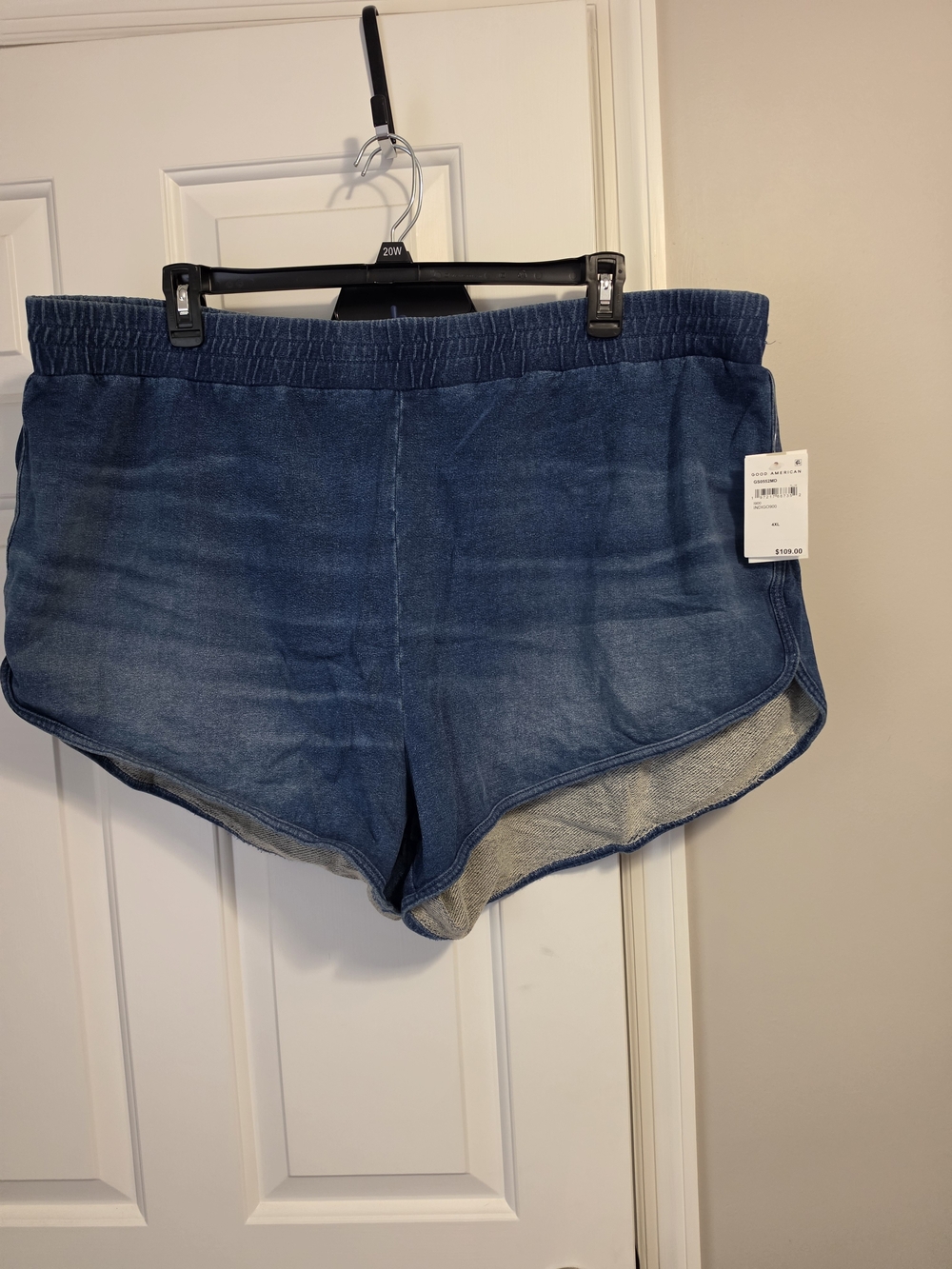 Good American Jeanius French Terry Shorts NWT 4XL